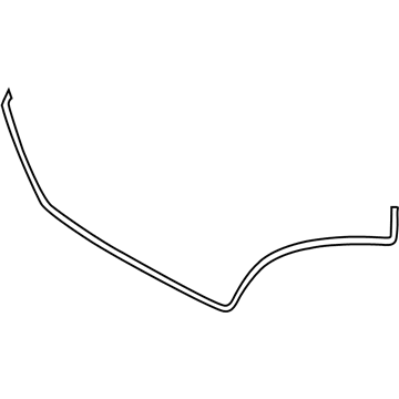 Kia 0K30A56951A WEATHERSTRIP-Trunk Lid