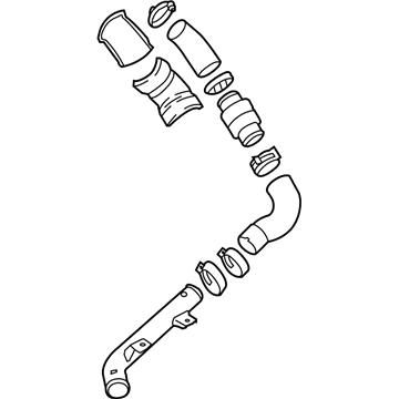 2014 Kia Forte Koup Cooling Hose - 282502B710