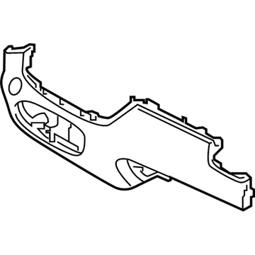 Kia 84730C6200BHH Crash Pad Lower -Main