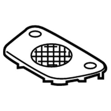 Kia 84715C5000WK Grille Assembly-Center Speaker