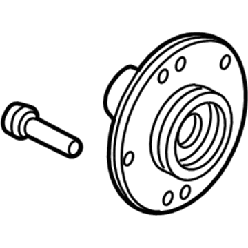 Kia 517502K000 Front Wheel Hub Assembly