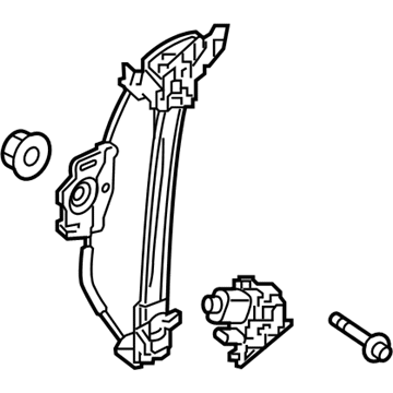 2020 Kia Rio Window Regulator - 83402H9100