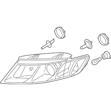 2008 Kia Optima Headlight - 921022G560