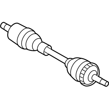 Kia 495013F030 Shaft Assembly-Drive,LH