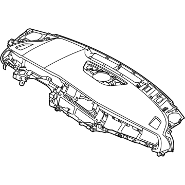 Kia 84710F6AB0WK Crash Pad Assembly-Main