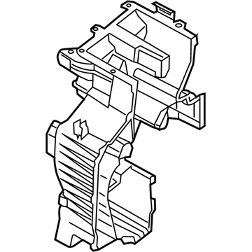 Kia 97134A9000 Case-Heater & EVAPORATOR