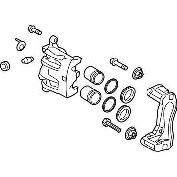 2022 Kia Telluride Brake Caliper - 58190S9A00