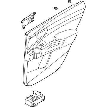 Kia 83302R5150MQU Panel COMPL-Rear Doo