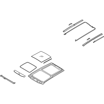 2022 Kia Sorento Sunroof - 81610P2000