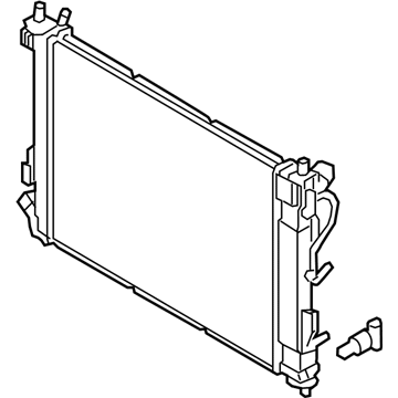 Kia 25310H9000 Radiator Assembly