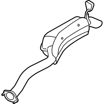 Kia Borrego Tail Pipe - 287502J100