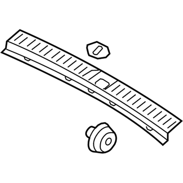 Kia 85770C6500WK Trim Assembly-Rear Transverse