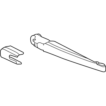 Kia 988151R000 Rear Wiper Arm & Head Cap Assembly