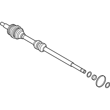 2023 Kia Forte Axle Shaft - 495R1M7300