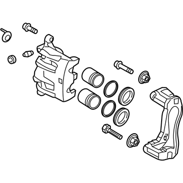 2018 Kia Sorento Brake Caliper - 58190C6A00