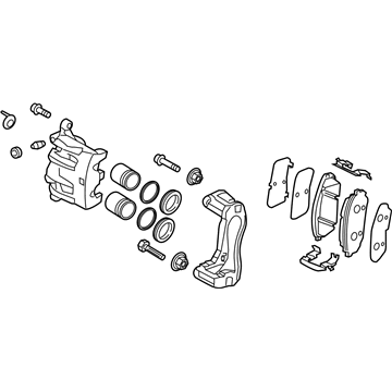 2015 Kia Sorento Brake Caliper - 58110C6000