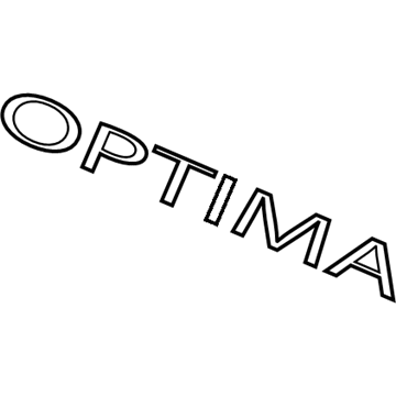 2008 Kia Optima Emblem - 863102G600