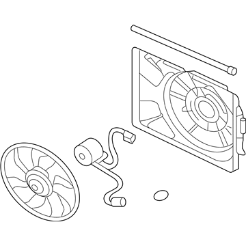 Kia 253802G200 Blower Assembly