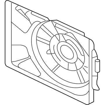 Kia Optima Fan Shroud - 253502G200