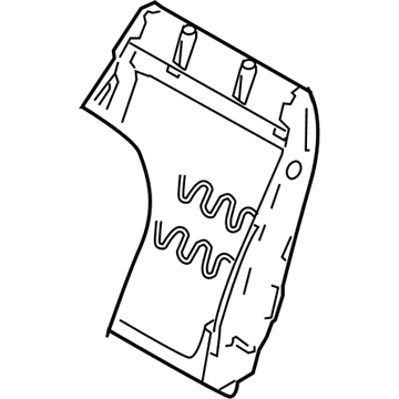 Kia 883102J100 Frame & Spring Assembly