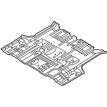 2019 Kia Sedona Floor Pan - 65512A9000