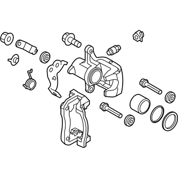 2014 Kia Soul Brake Caliper - 58311B2A00