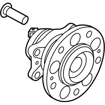 Kia 52750B2050 Rear Wheel Hub Assembly