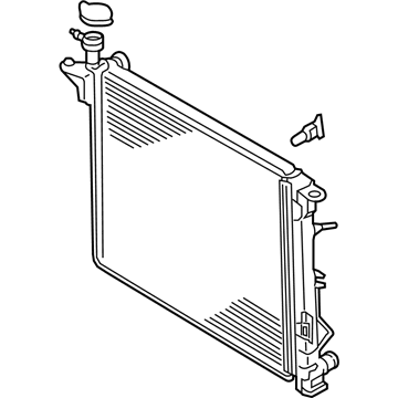 Kia Sorento Radiator - 25310C5800