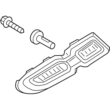 Kia 877723T200 GARNISH Assembly-Fender