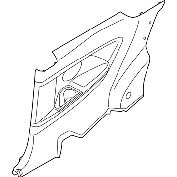 Kia 85510A7200WK Trim Assembly-Quarter In