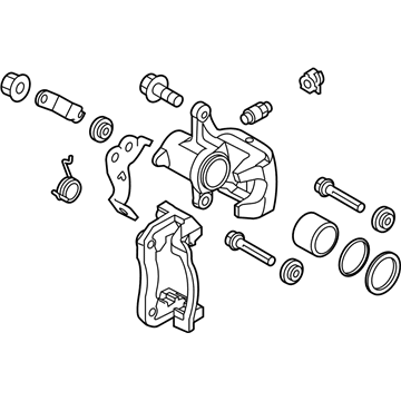 2022 Kia Soul Brake Caliper - 58311K0A00