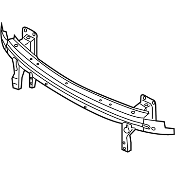 Kia 86530A9550 Rail Assembly-Front Bumper