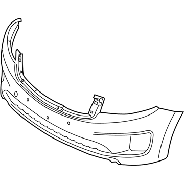 Kia 86510A9010 Front Bumper Cover