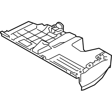 Kia 845903T000BNH Cover Assembly-Under LH