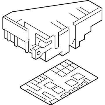 Kia 919572F020 Cover-Junction Box Under