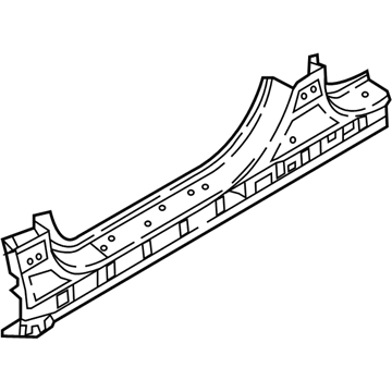 Kia 71312G5D00 Panel-Side SILL Outer