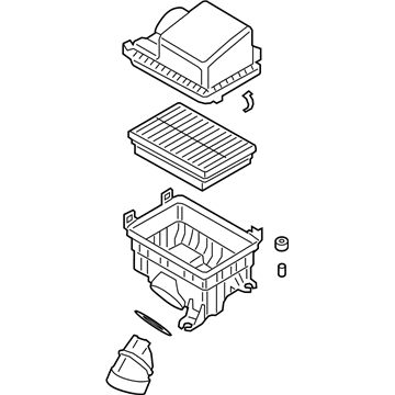 Kia 28110M6050 Air Cleaner Assembly