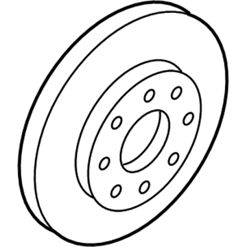 Kia Amanti Brake Disc - 517123F100