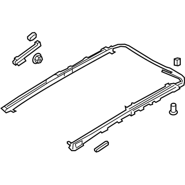 Kia 81646D9100WK Rail Assembly-PANORAMAROOF