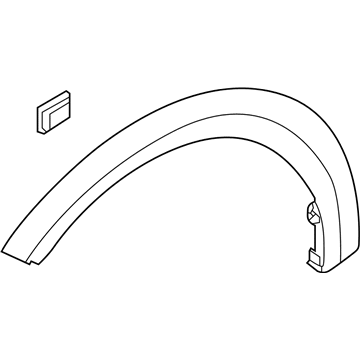 Kia 87712G5000 GARNISH Assembly-Fender Si