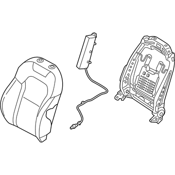 Kia 88400J5710CKS Back Assembly-Fr Seat,RH