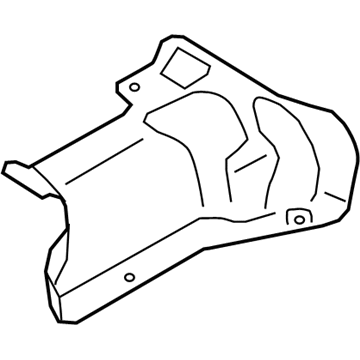 Kia 312204Z000 Protector-Fuel Tank