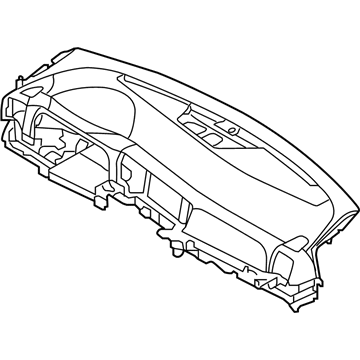 Kia 84710D9000BGJ Crash Pad Assembly-Main