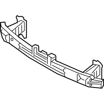 Kia 64900D9100 Beam Complete-Front Bumper