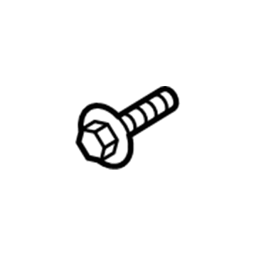 Kia 1244106207K Tapping Screw-HEXAGON Head