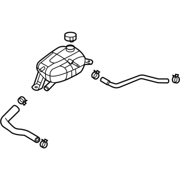 Kia 25430L2000 Reservoir Tank Assembly