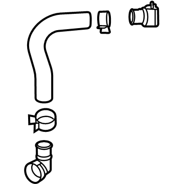 Kia K5 Radiator Hose - 25415L1200