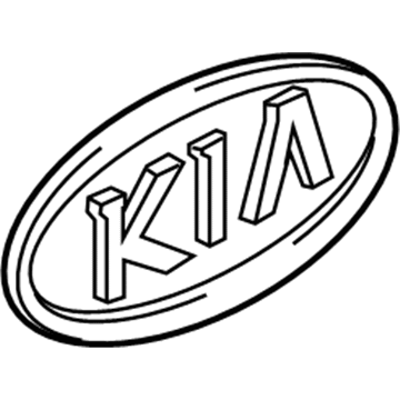 Kia 863203E031 Emblem