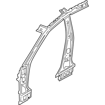 Kia 712013R100 Pillar Assembly-Front Inner L