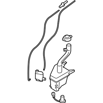 2006 Kia Sportage Washer Pump - 986101F100